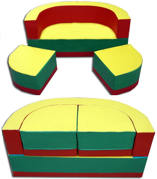 Набор игровой мебели «Солнце», трансформер фото 1