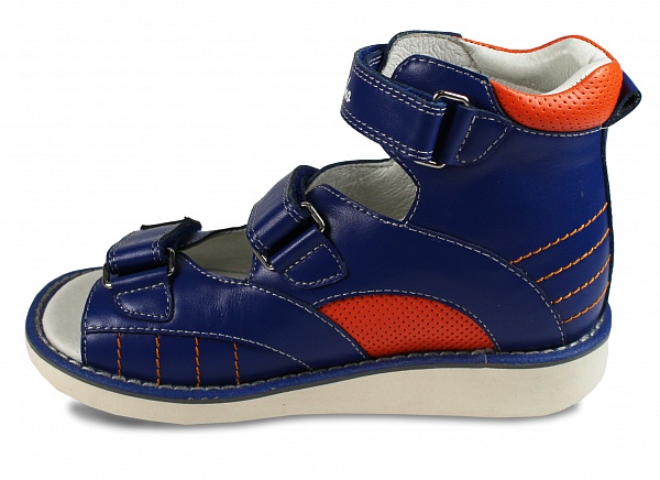 Сандалии детские ортопед. с открытым  носом на мальчика  15-321М  фото 3
