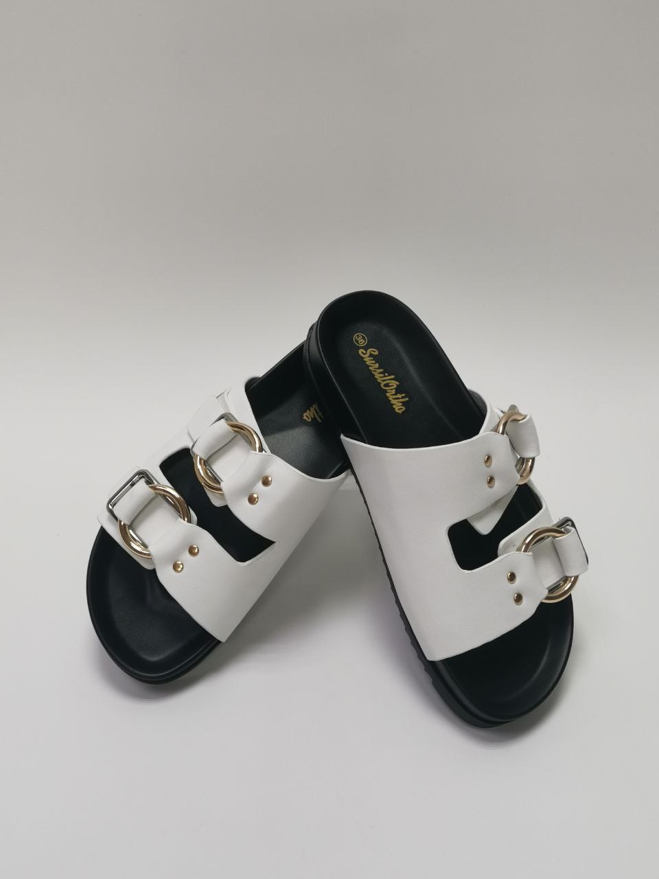 Сандалии анатомические женские Сурсил Орто белые 55-610-1 фото 12