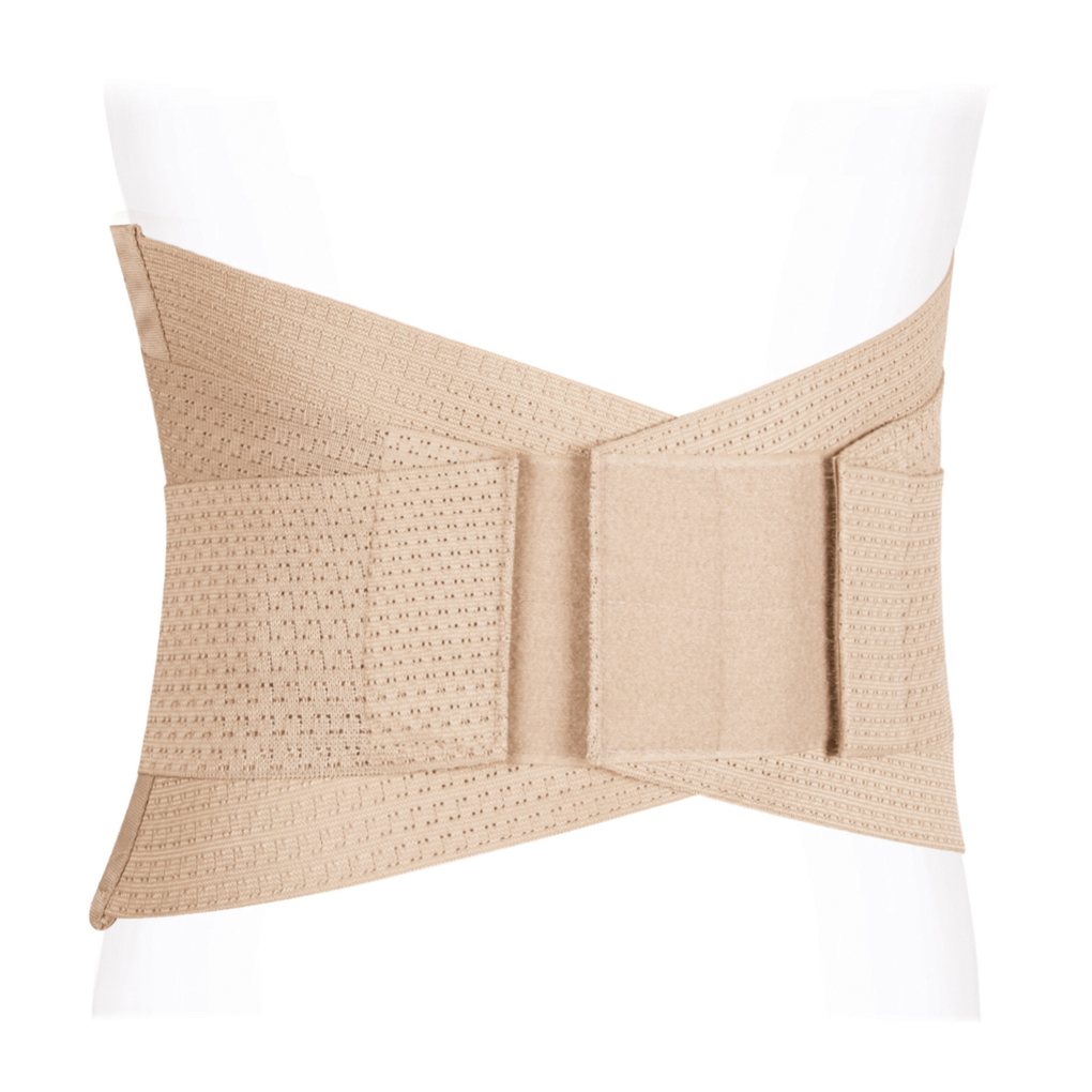 Корсет ортопедический Ecoten ПРР-121, поясничный, полужесткий, пластиковые пластины, высота 21 см фото 1