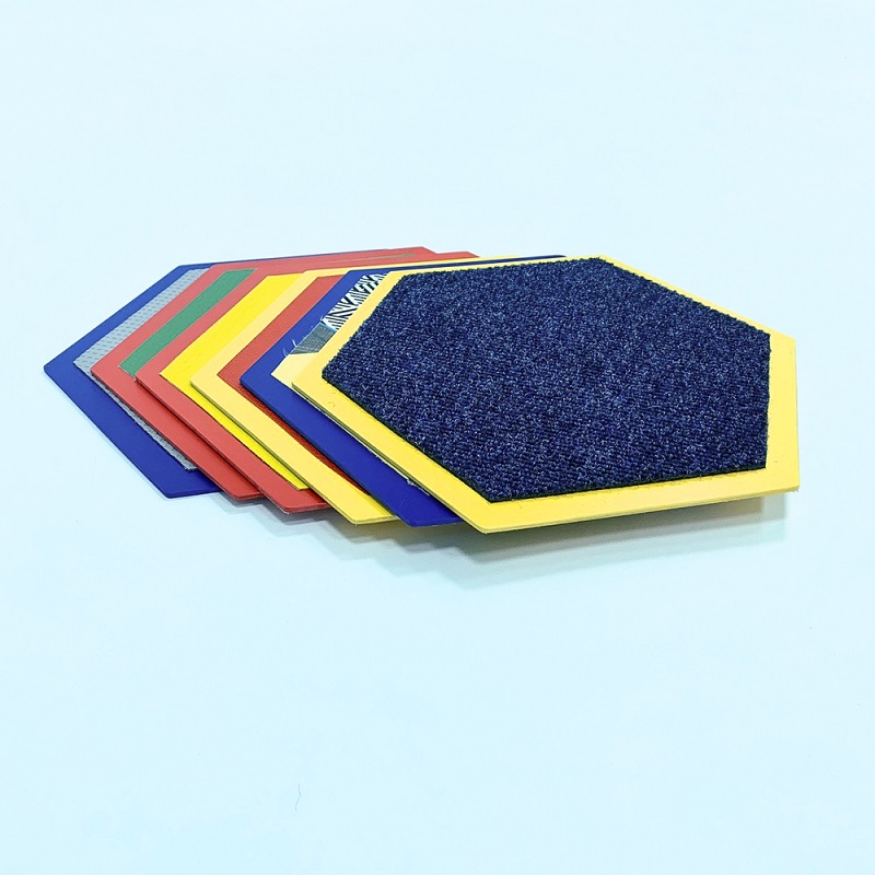 Комплект тактильных ковриков 6шт., 26*32 см фото 2