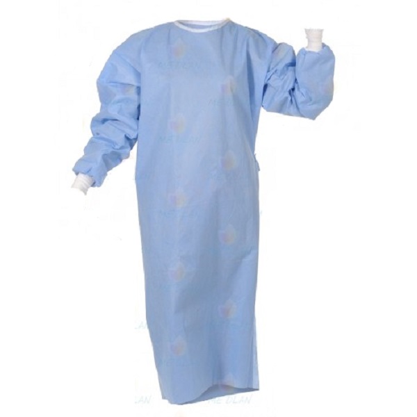Халат хирургический на резинке дл 110 пл 25 фото 1