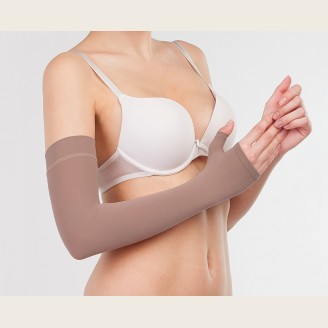 Компрессионный рукав удлиненный с полуперчаткой 2 кл. компр. 522К  фото 1