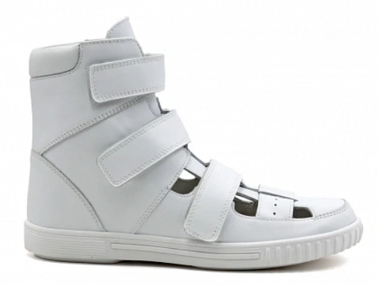 Сандалии ортопедические с закрытым носом цв.белый 21115-Х-005 Кожа фото 4