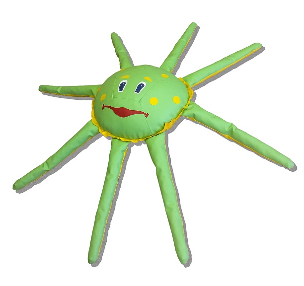 Осьминог набивной D 130 см фото 1