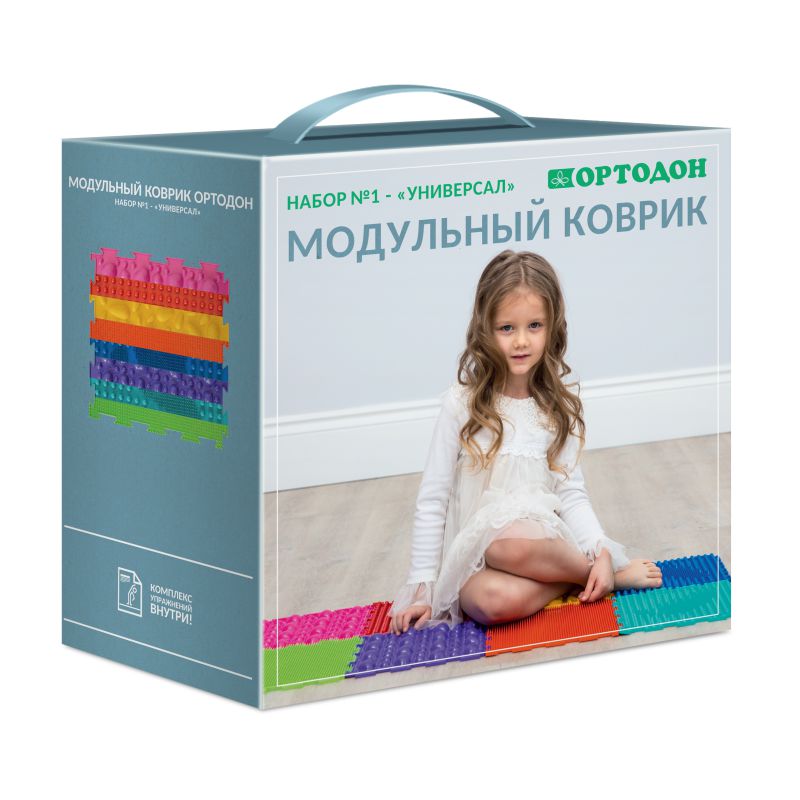 Модульный коврик "ОРТОДОН" Набор №1 "Универсал" Премиум фото 1