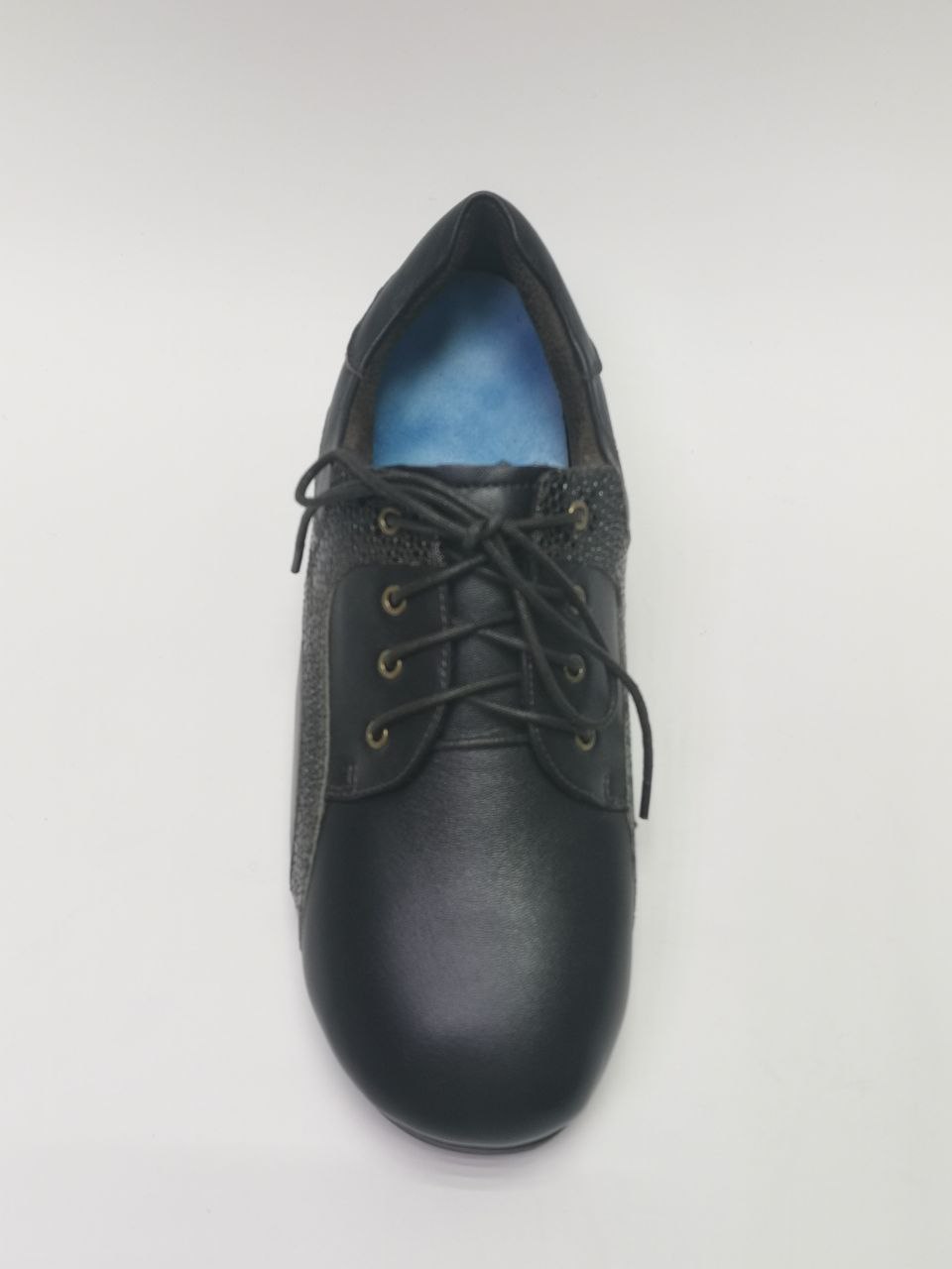 Полуботинки ортопедические женские кожаные Ортомода 8122 ш увеличенной полноты коричневые фото 6