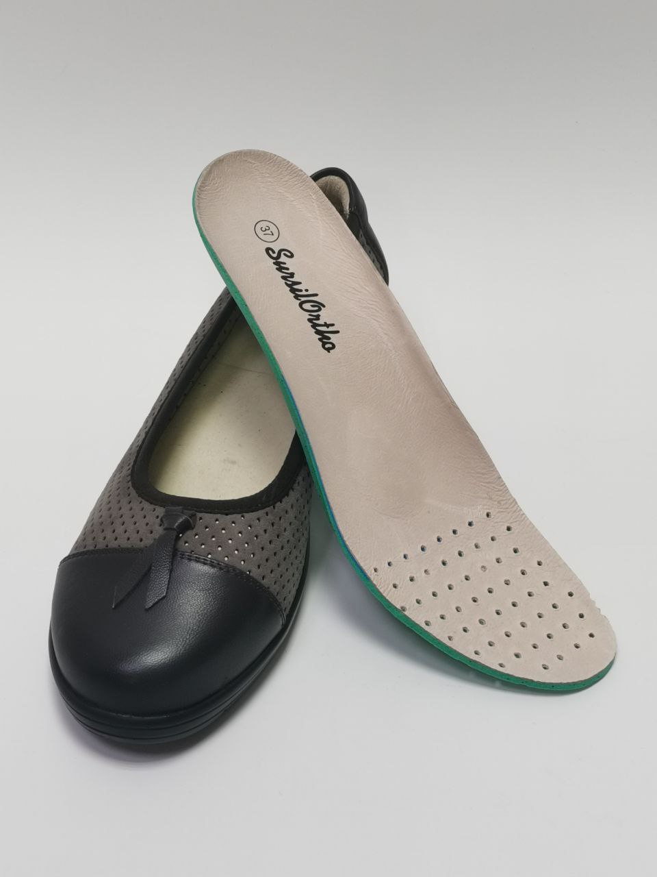 Туфли женские коричневые Сурсил Орто, натуральная кожа, арт. 200118-1 фото 13