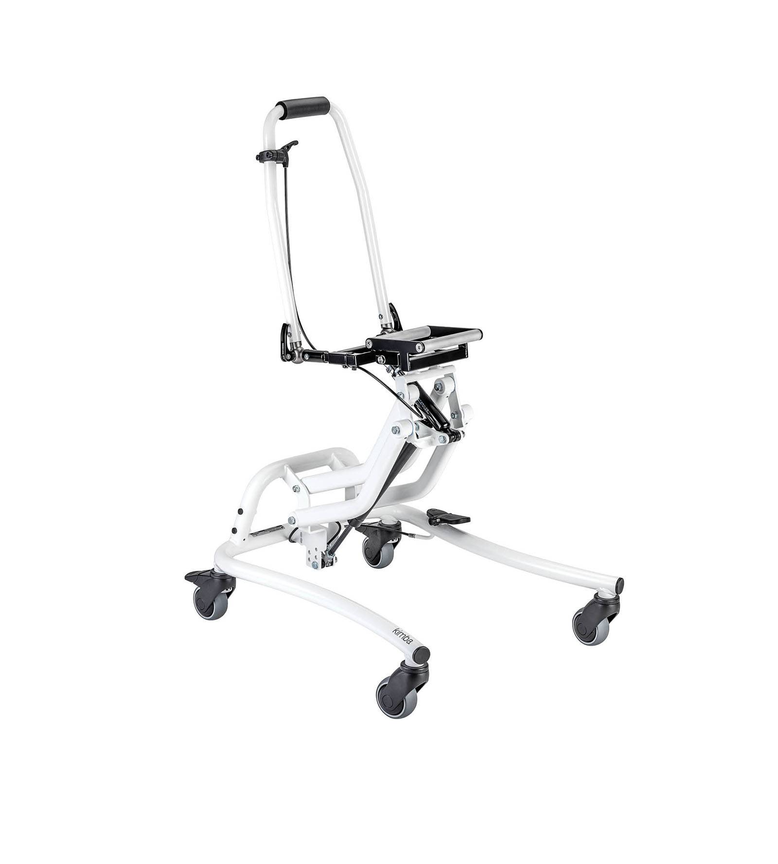 Кресло-коляска для детей ДЦП "Кимба" на комнатном шасси с пневматической регулировкой высоты фото 2