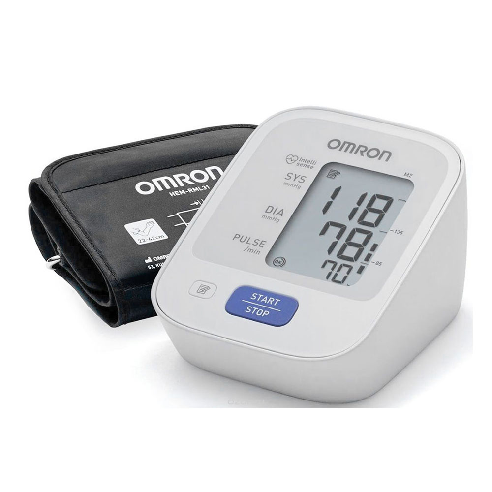 Тонометр OMRON M2 Basic с адаптером с универсальной манжетой (22-42) фото 1