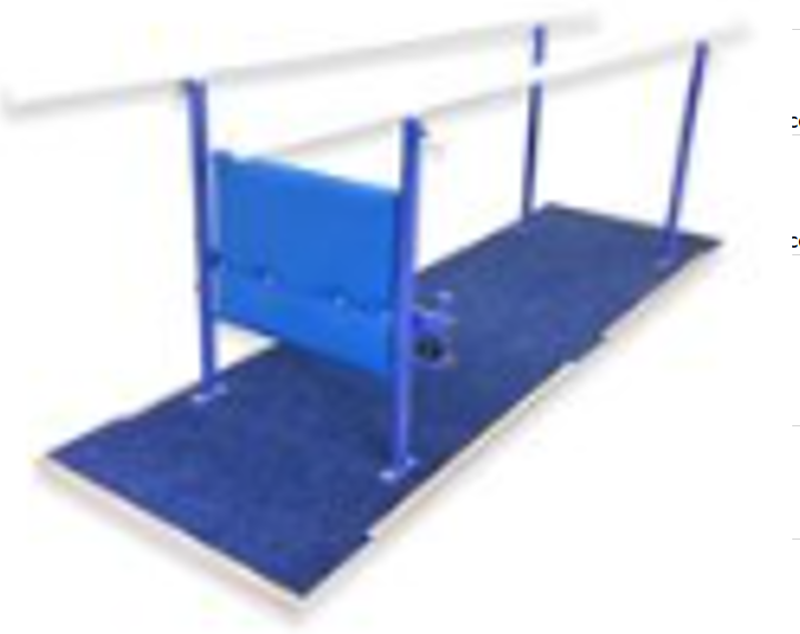 Брусья реабилитационные, 250*80*70 см, расстояние между перилами 52 см фото 1