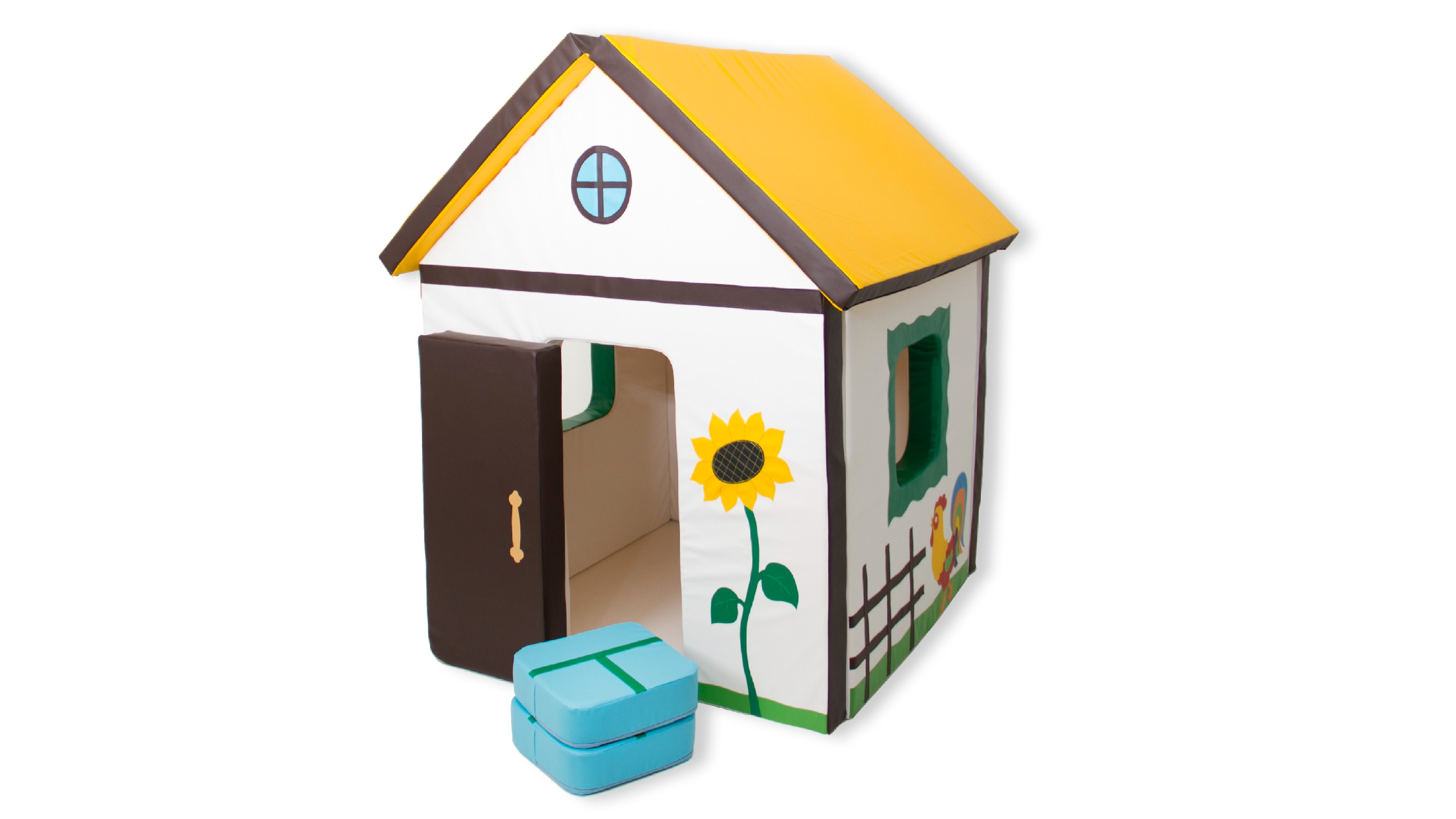 Домик игровой  "Казачий курень" 120*120*150 см. фото 3