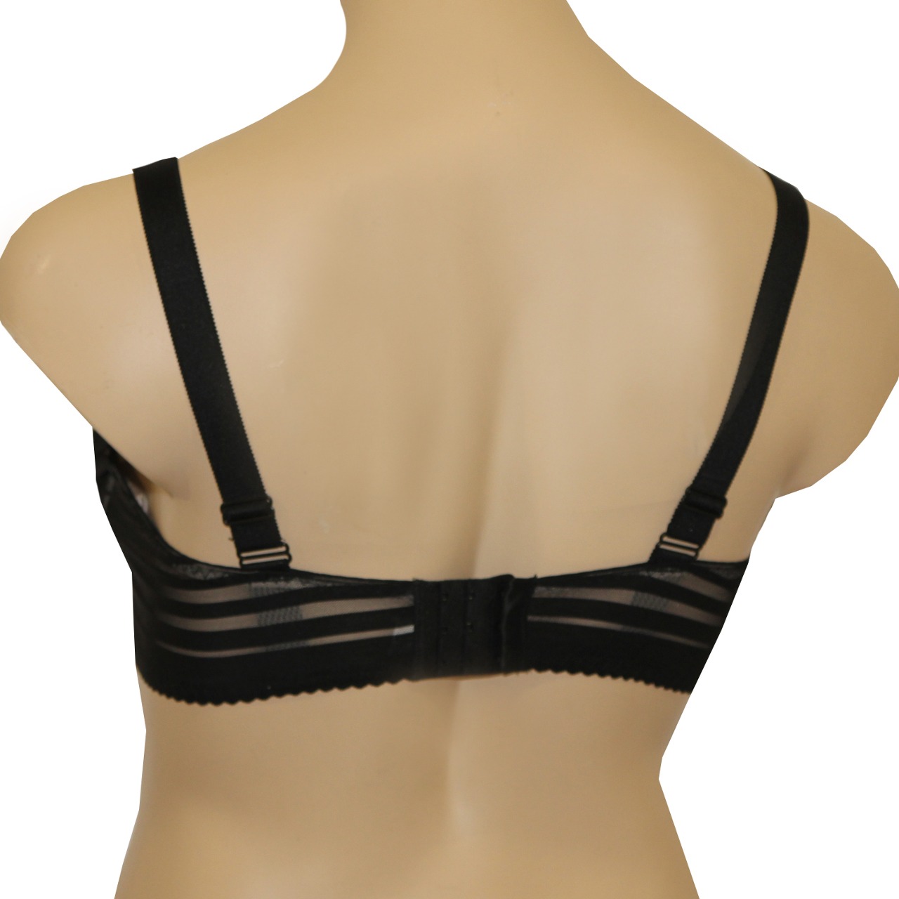 Бюстгальтер после мастэктомии Черное на пионе ЛФ0947 Д08 фото 2